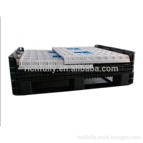 Good price collapsible foldable plastic pallet box, Folding container